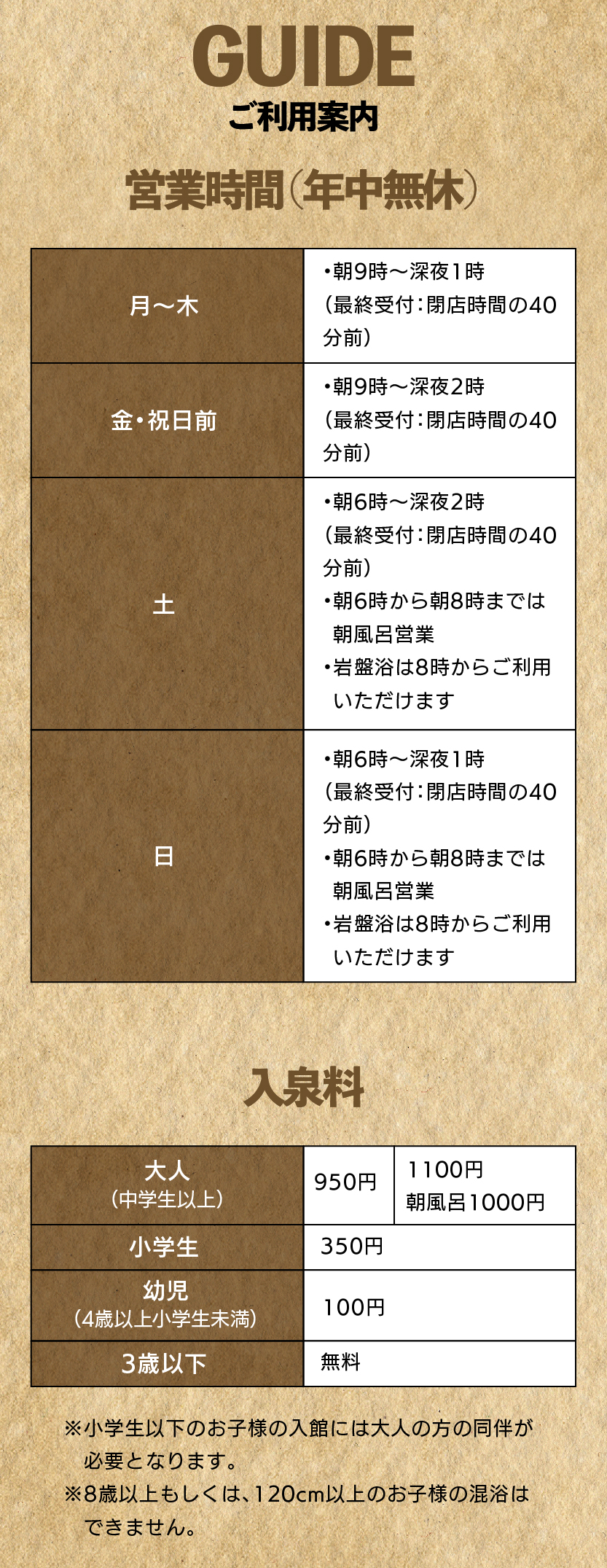 利用案内
